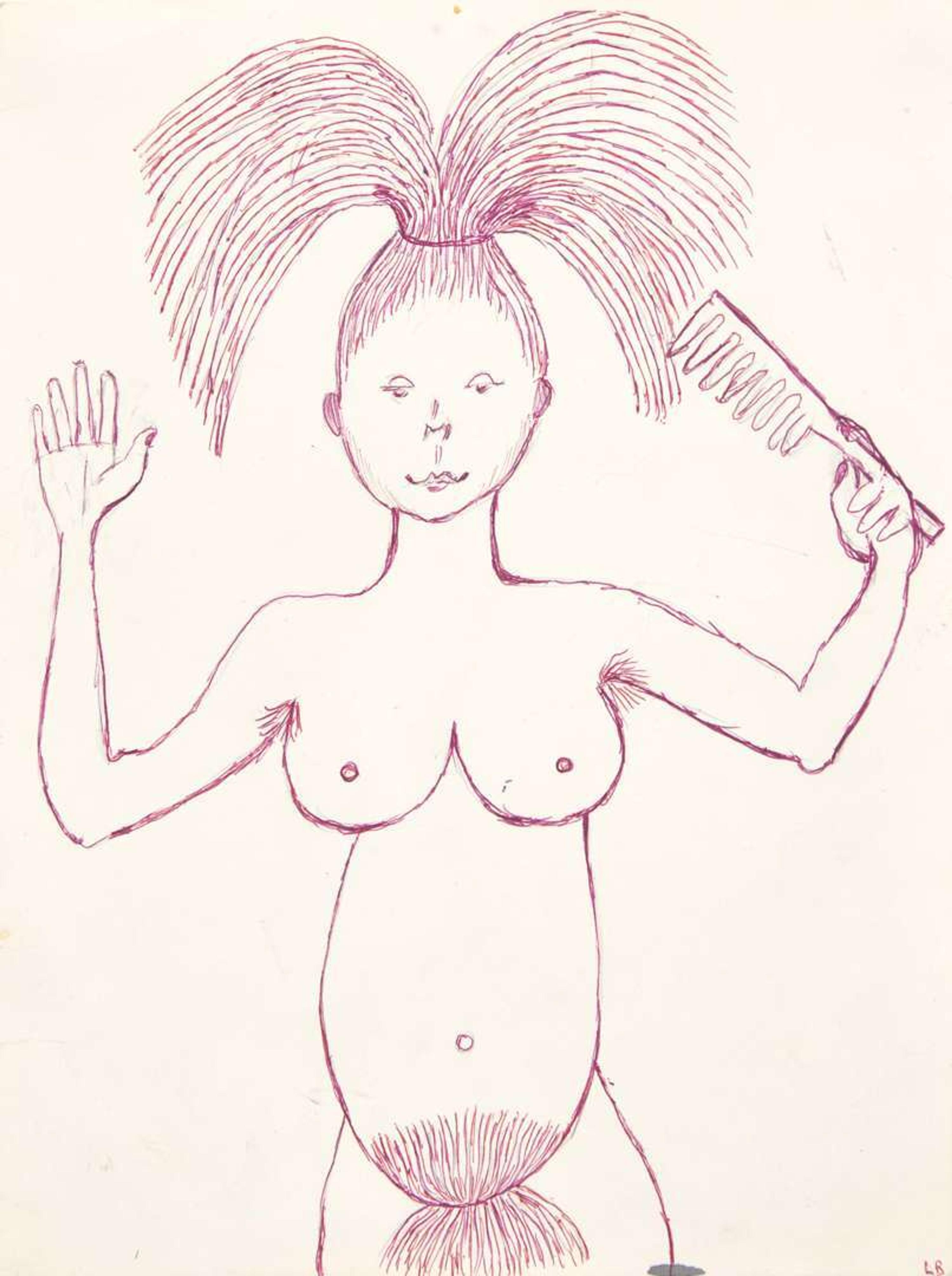 Louise Bourgeois (American/French, 1911-2010) - Stay Out of My Hair