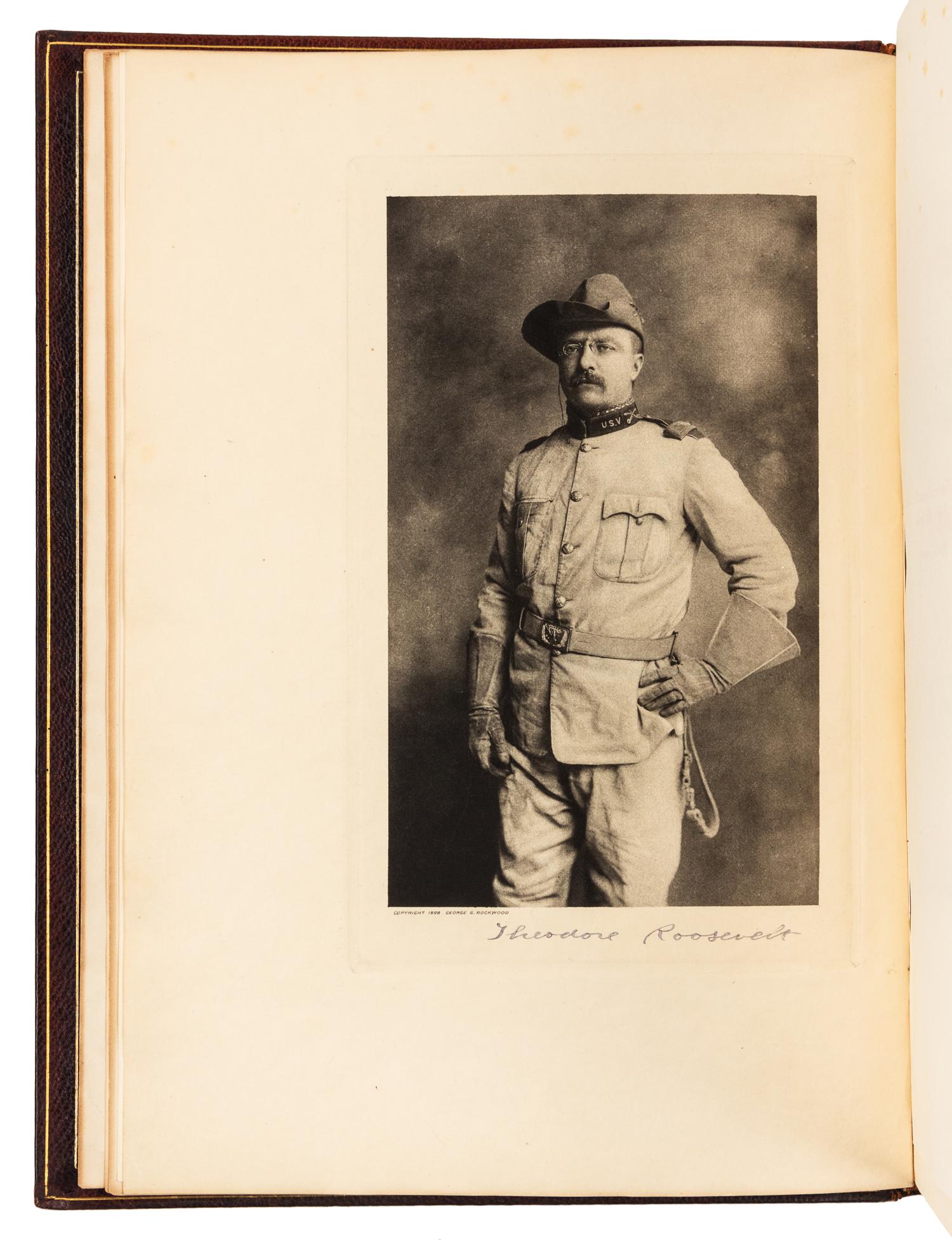 ROOSEVELT, Theodore. Big Game Hunting in the Rockies and on the Great Plains. New York: G.P. Putnam's sons 1899. LIMITED EDITION.
