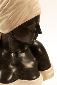 A Pair of Italian Marble Busts