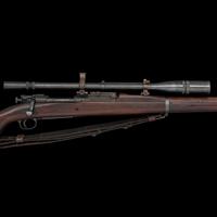 **U.S. Springfield Model 1903A1 Marine Corps Sniper Rifle with J. Unertl Scope