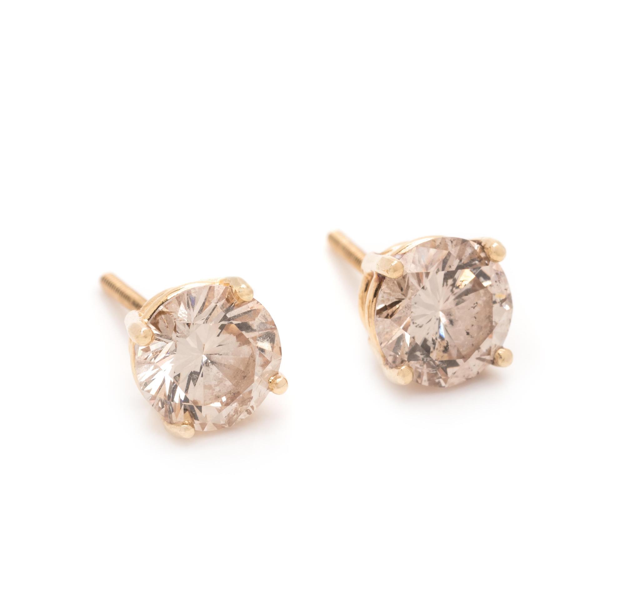DIAMOND STUD EARRINGS