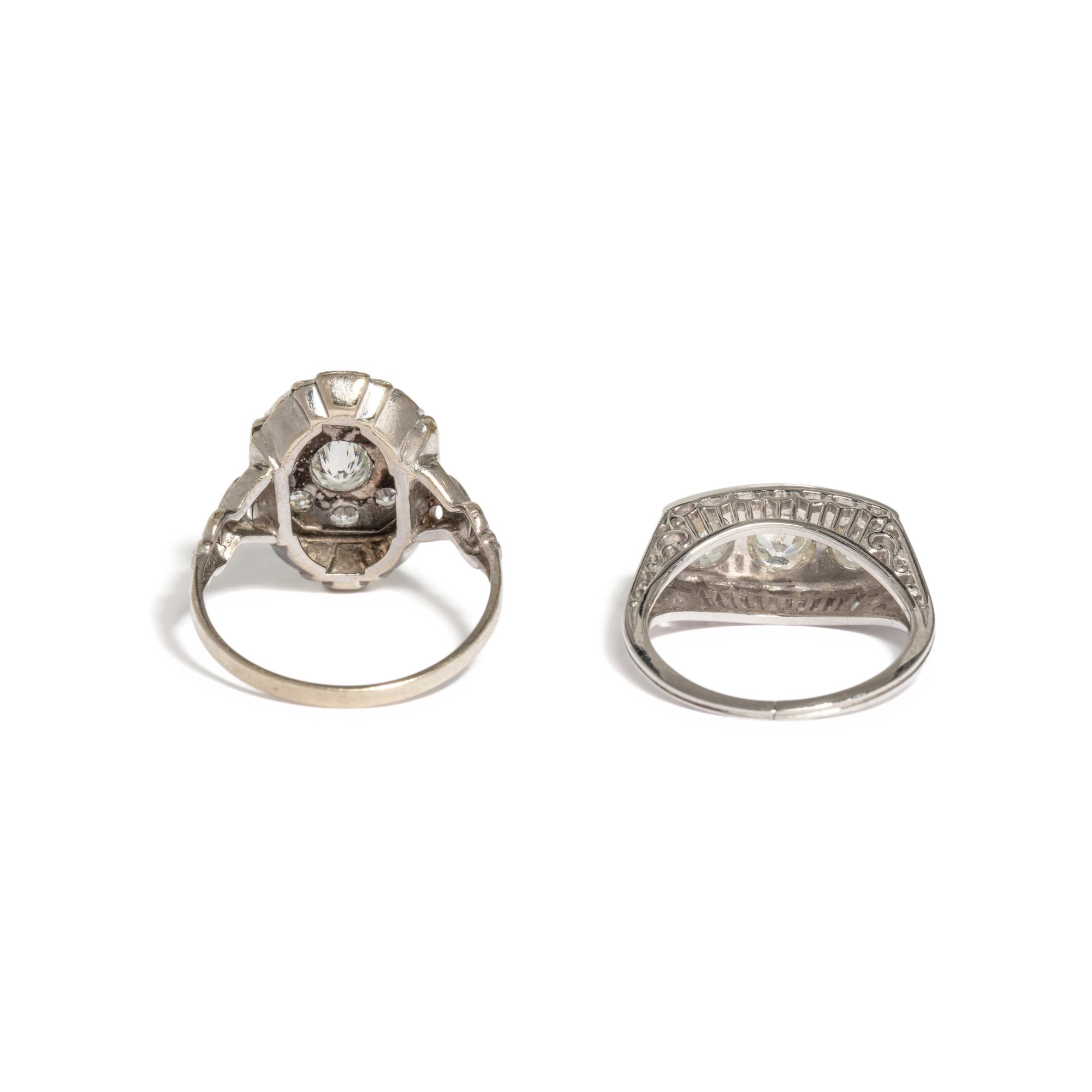TWO DIAMOND RINGS