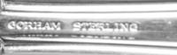 An American Silver Flatware Service, Gorham Mfg. Co., Providence, RI, Chantilly pattern, comprising: 8 luncheon knives 12 butter spread