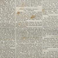 [Crockett, Davy] The First American Comic Book: Group of 2 Items Related to Davy Crockett, Including Likely the First Mention of Him in an American Magazine