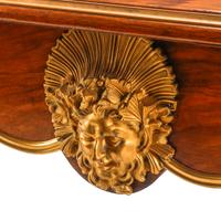 A Large Louis XV Style Gilt Bronze Mounted Partners Bureau Plat