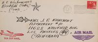 Dear Ruthie... , 1963 (two page letter drawing to the Artist's maternal aunt Ruth Marchant)