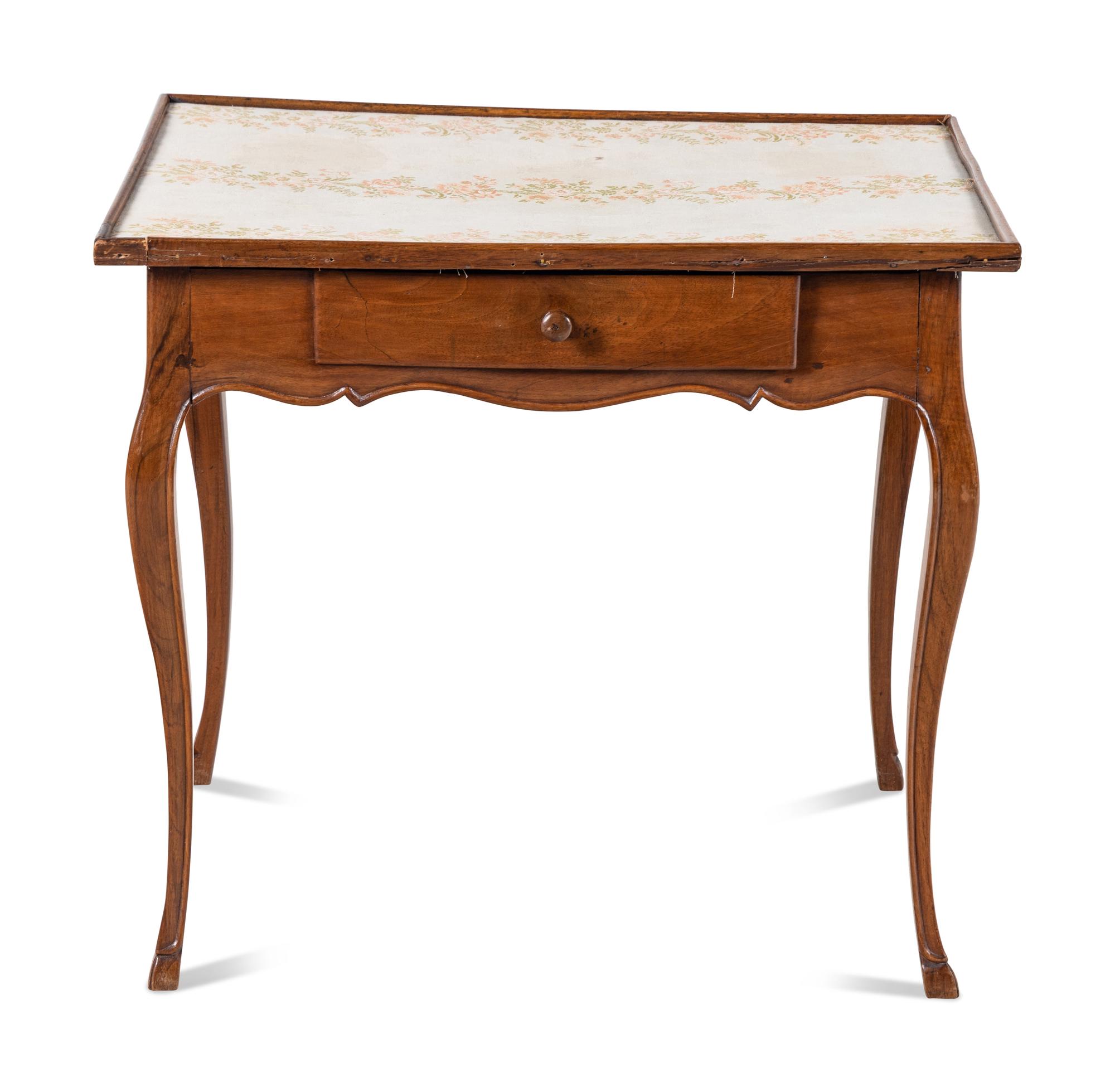 A French Provincial Fruitwood Side Table