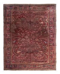 A Faraghan Sarouk Wool Rug