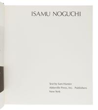 [NOGUCHI, Isamu (1904-1988)]. HUNTER, Sam. Isamu Noguchi. New York: Abbeville Press, 1978.