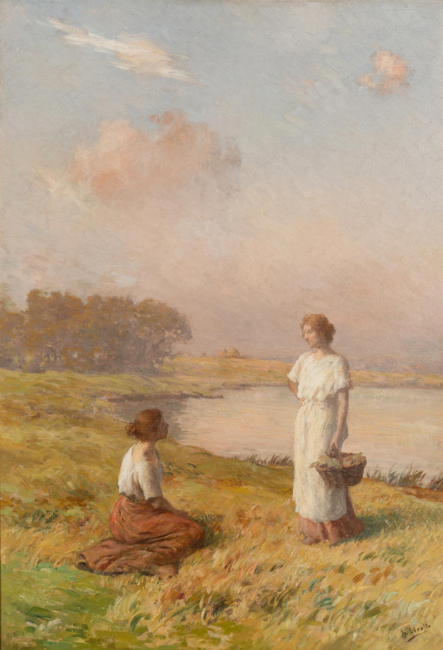 Henry Lerolle (French, 1848–1929) — An Afternoon Idyll
