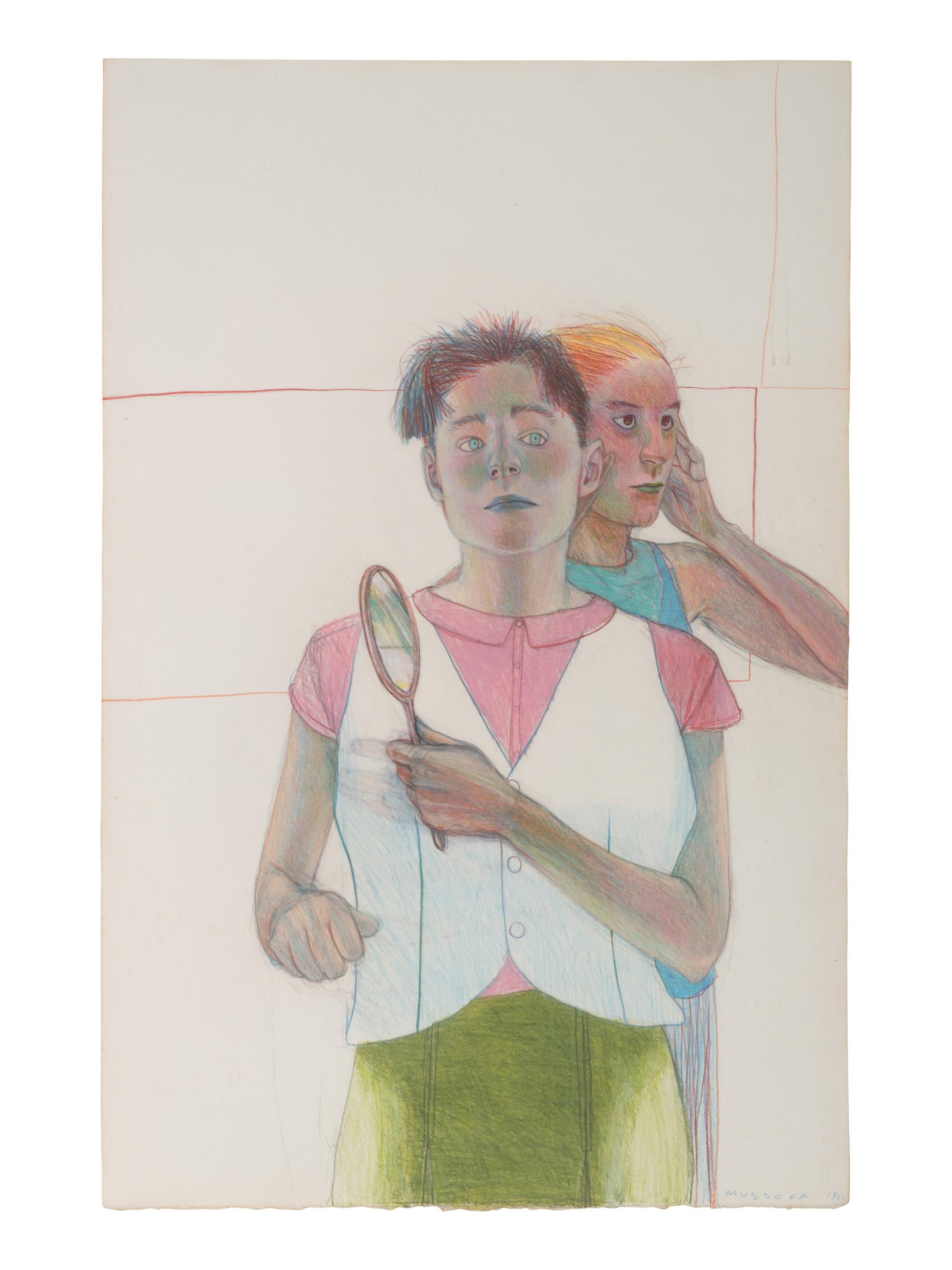 Untitled (Two Figures) , 1981