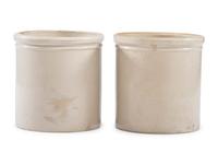 Two Redwing Stoneware Crocks