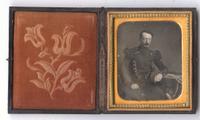 [Daguerreotype] Portrait of French Artilleryman