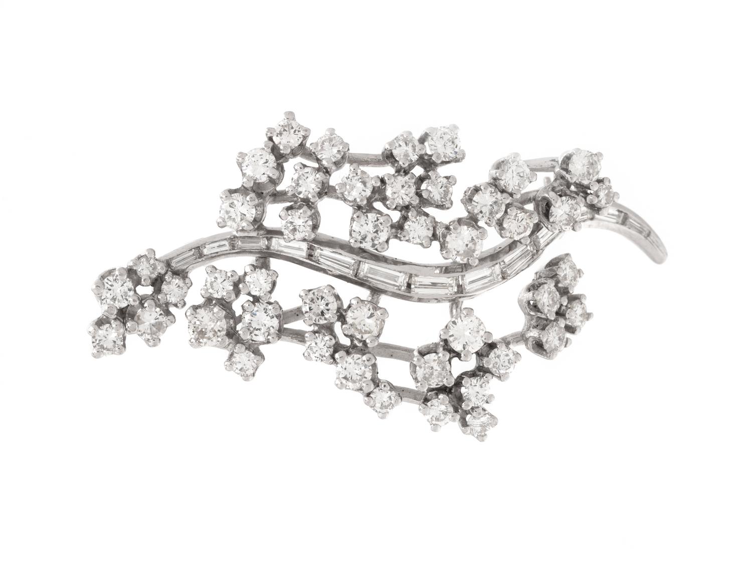 DIAMOND BROOCH