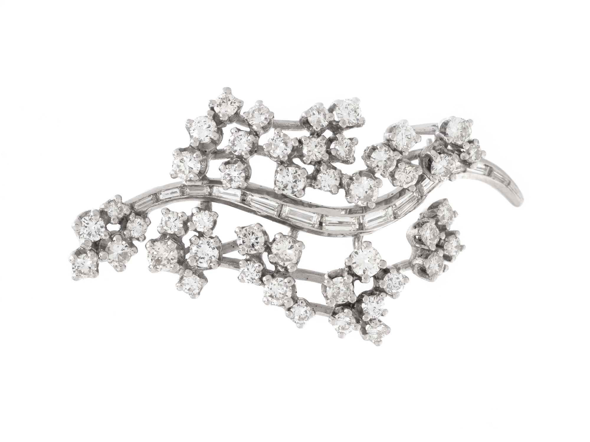 DIAMOND BROOCH
