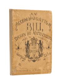 (PHILLIPS, WATTS) An Accommodation Bill. London, [c. 1845]. 18-paneled comic panorama.