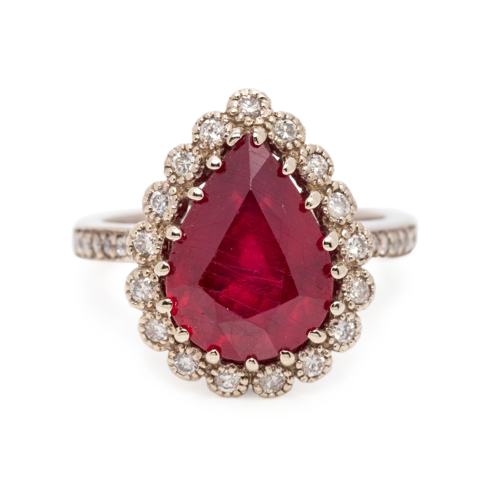 RUBY AND DIAMOND RING