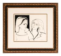 Les Deux Amies III (Françoise et Geneviève) , 1942