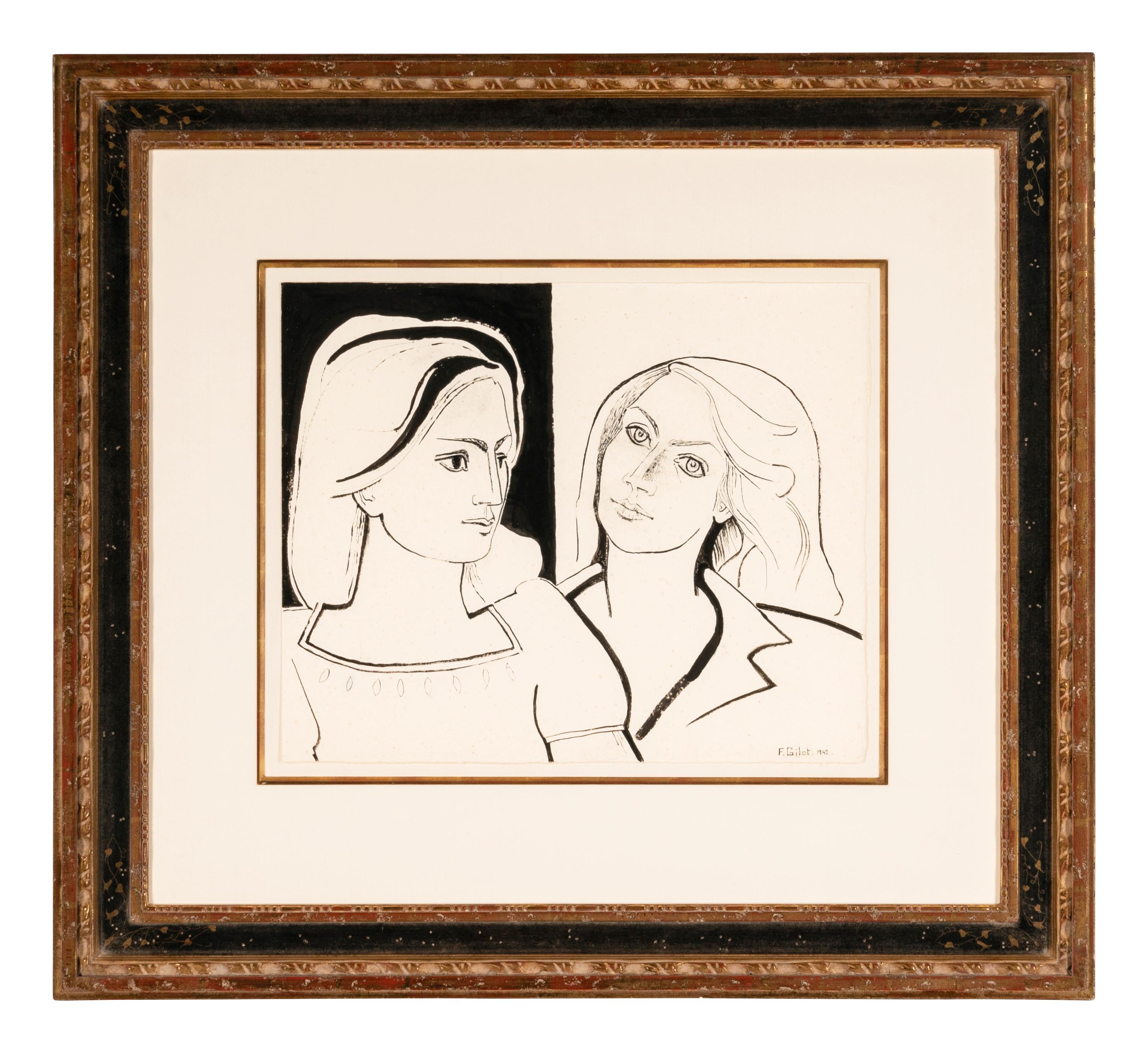 Les Deux Amies III (Françoise et Geneviève) , 1942