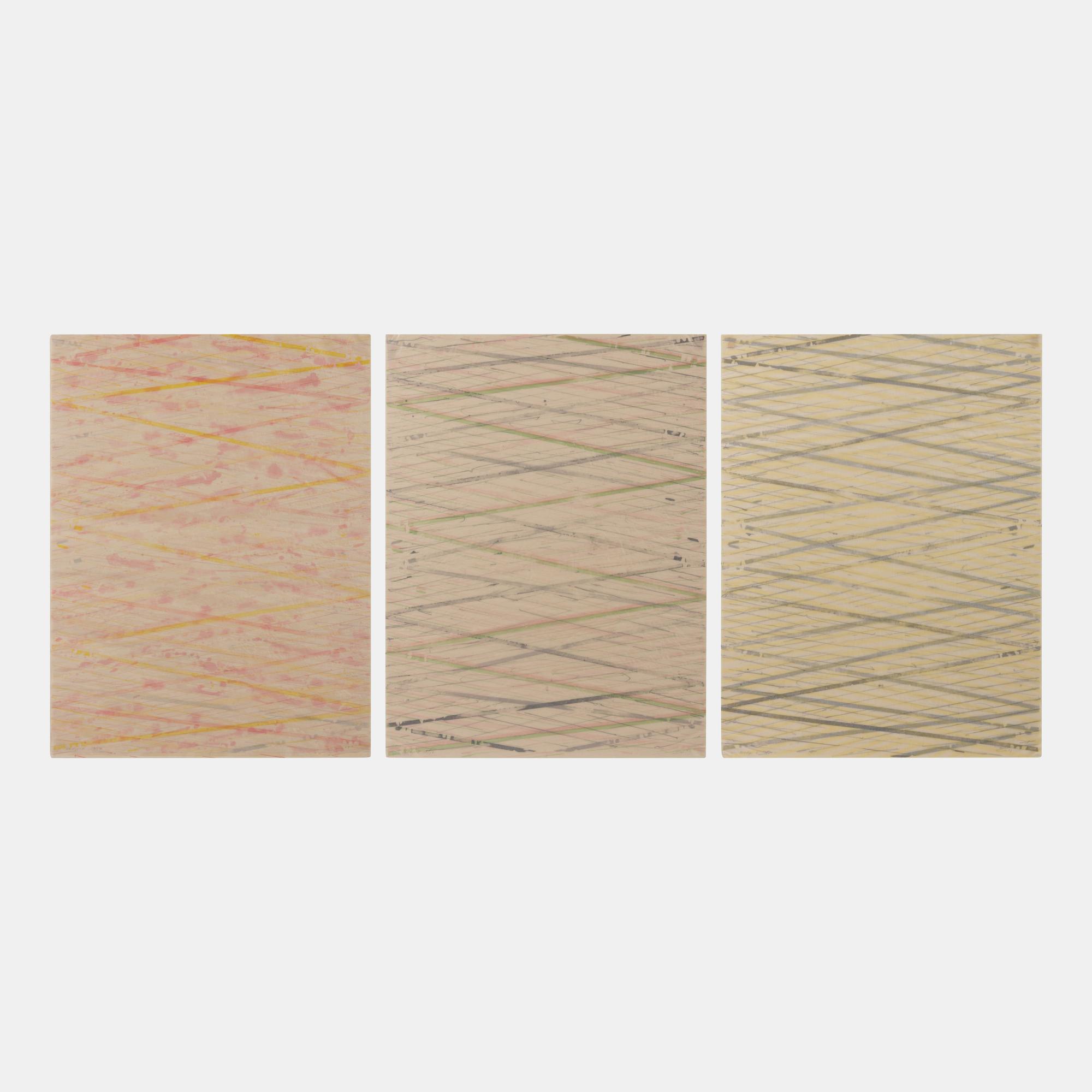 Three Works from Broken Wedge ( Wedge 2, Wedge 3, and Wedge 4 )