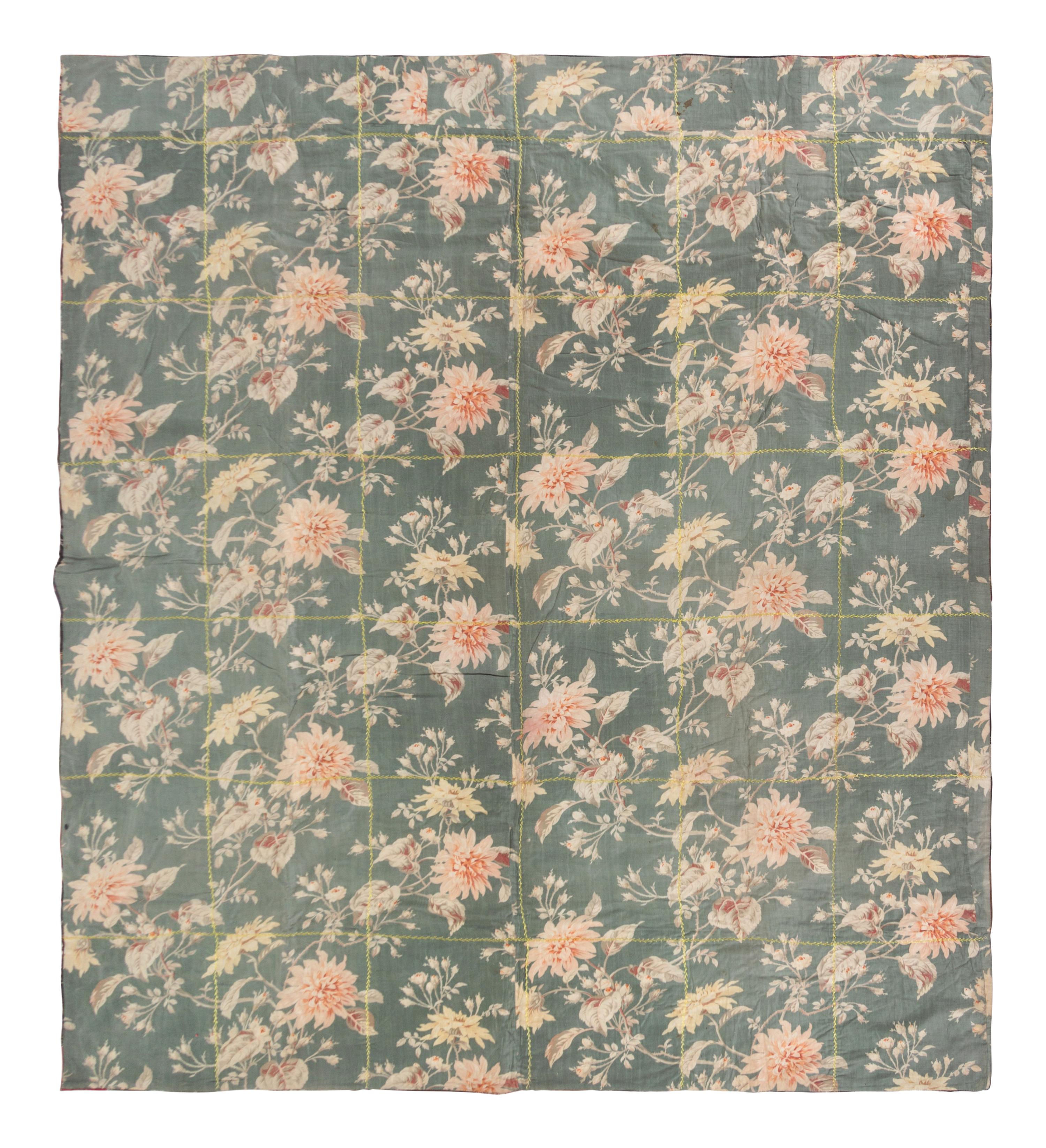 Three Patchwork Fabric Quilts