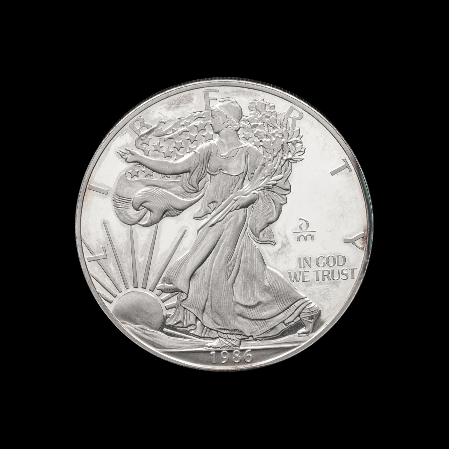[PRIVATE ISSUE] Four 1-Pound Silver Rounds