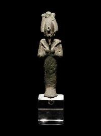 An Egyptian Bronze Osiris