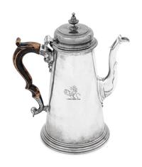 A George II Silver Coffee Pot