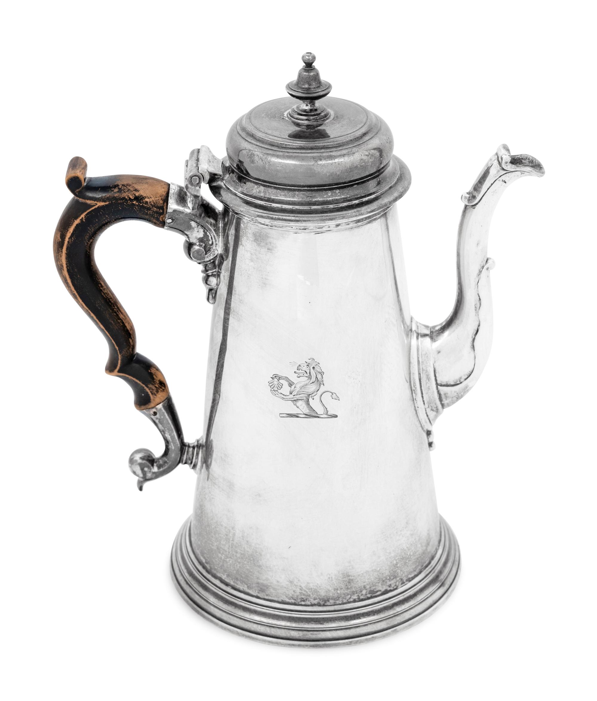 A George II Silver Coffee Pot