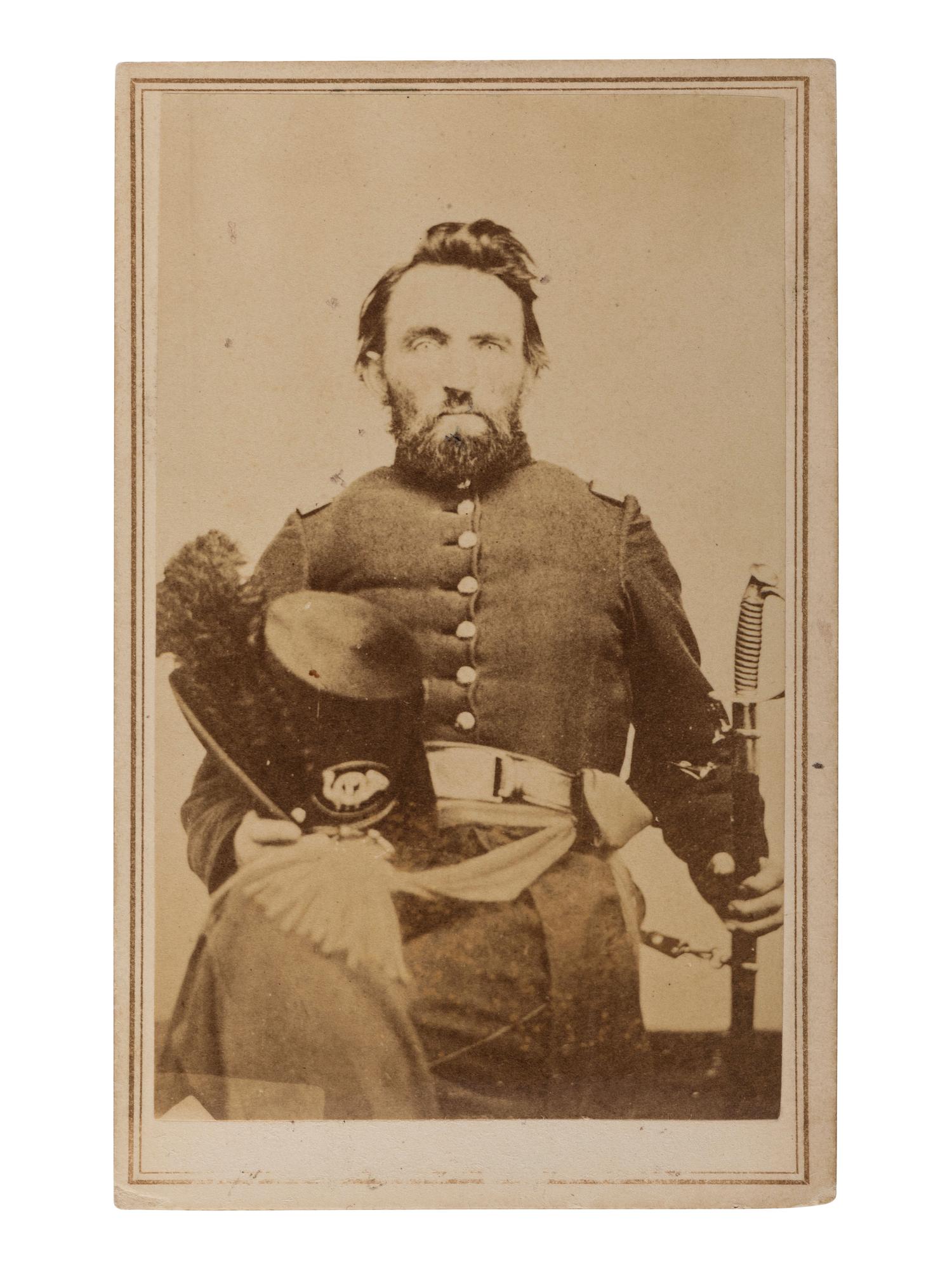 [CIVIL WAR]. Items related to two 7th New Hampshire Volunteers KIA at Fort Wagner, SC, incl. Captain Warren E. F. Brown.