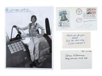 [WWII - MEDAL OF HONOR]. 88 signatures from 16 Congressional Medal of Honor recipients.