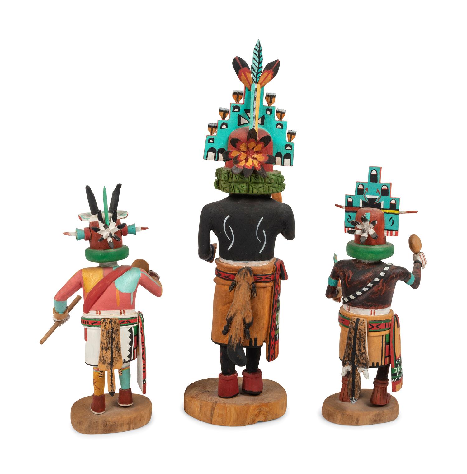 Group of Hopi Katsinas