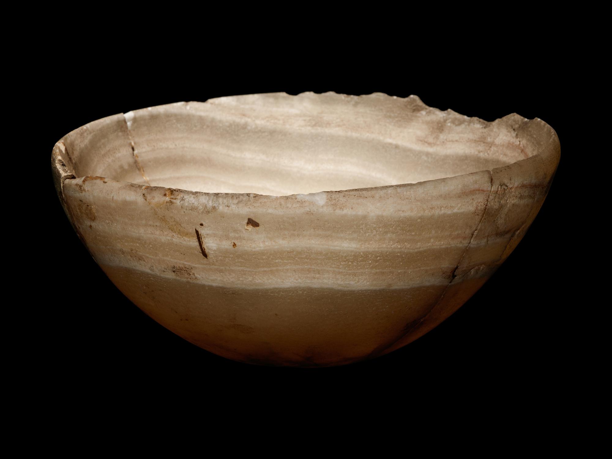 An Egyptian Alabaster Bowl
