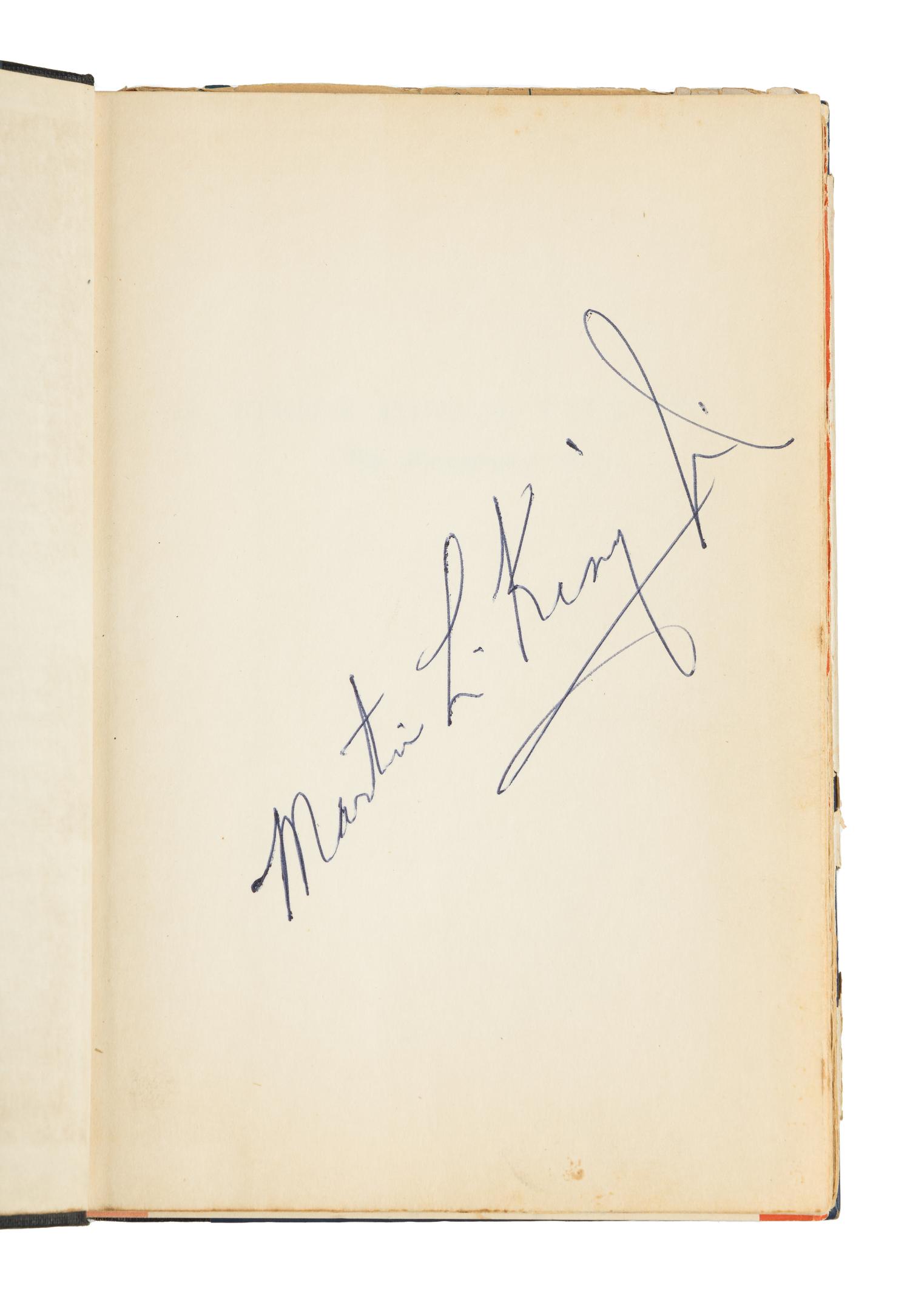 KING, Martin Luther, Jr. (1929-1968). Stride Toward Freedom: The Montgomery Story. New York: Harper & Brothers, 1958.