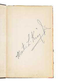 KING, Martin Luther, Jr. (1929-1968). Stride Toward Freedom: The Montgomery Story. New York: Harper & Brothers, 1958.