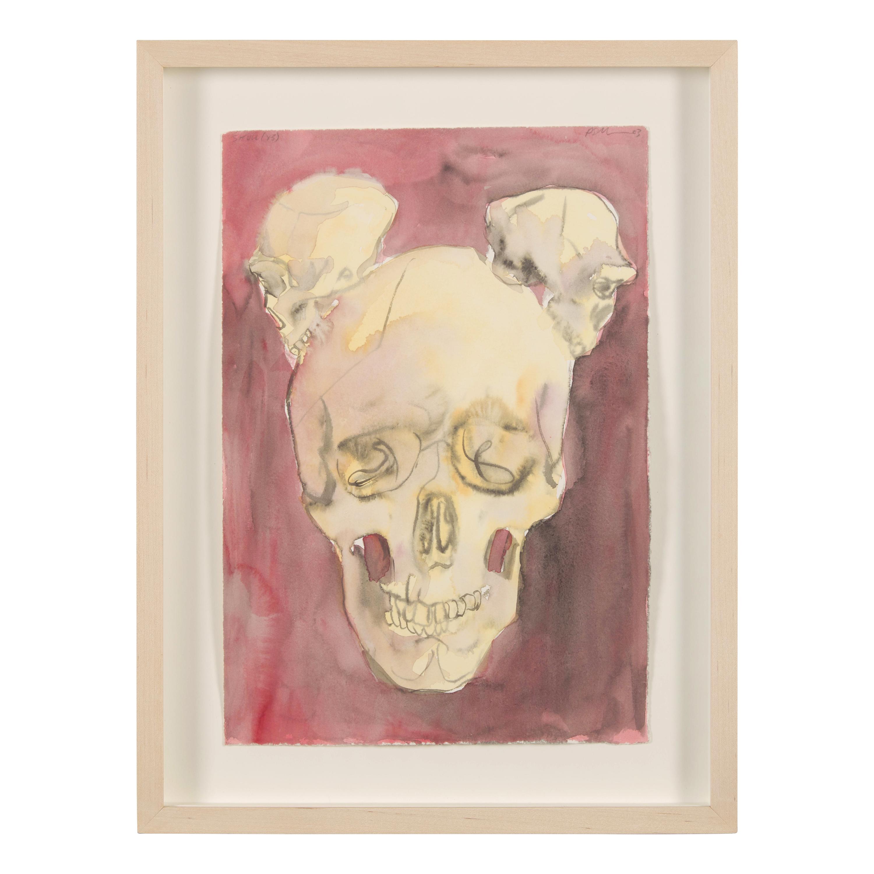 Ricky Swallow (Australian, b. 1974) — Skull (x3), 2003