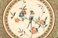 Four Chinese Embroidered Silk Panels