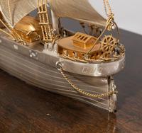 A Mexican Silver Model of the Cutty Sark