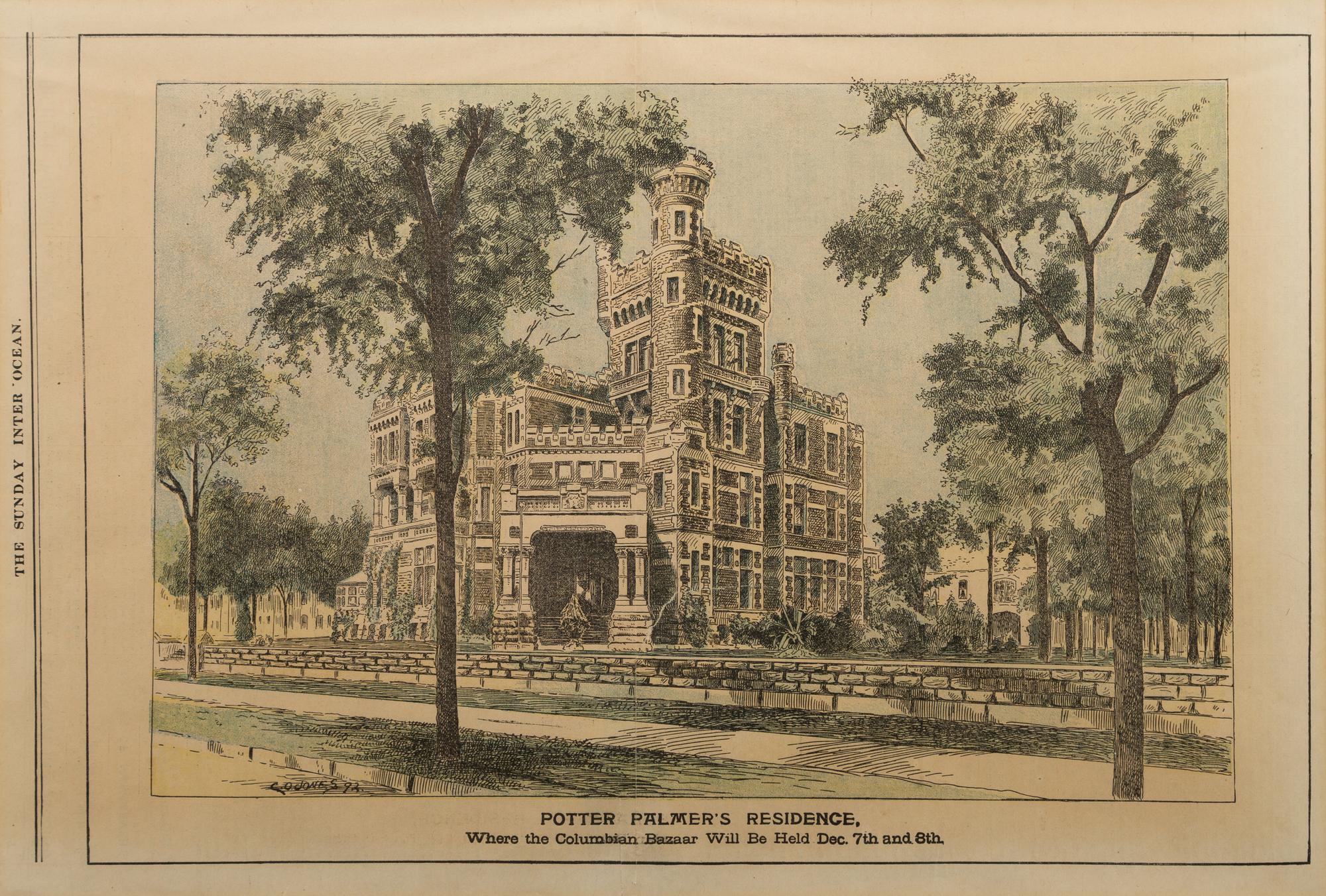 [ART AND ARCHITECTURE]. A group of 15 woodcut scenes of Chicago by R.R. Donnelly & Sons and others.