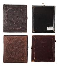 [EARLY PHOTOGRAPHY]. A group of 24 daguerreotypes of lovely young women, including: