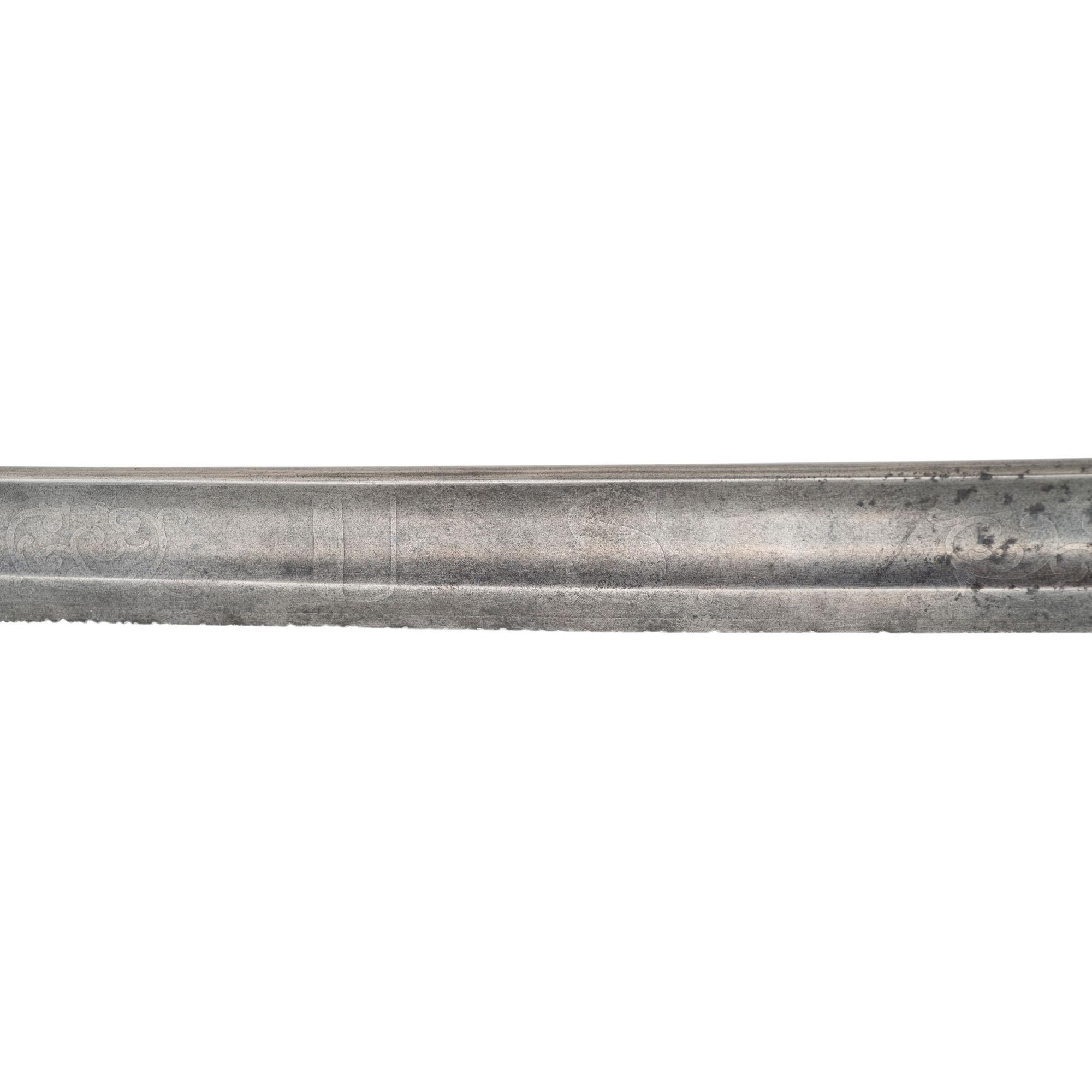 Imported Model 1850 Foot Officer's Sword of Lt. William Tompkins - 115th NY - KIA at Olustee