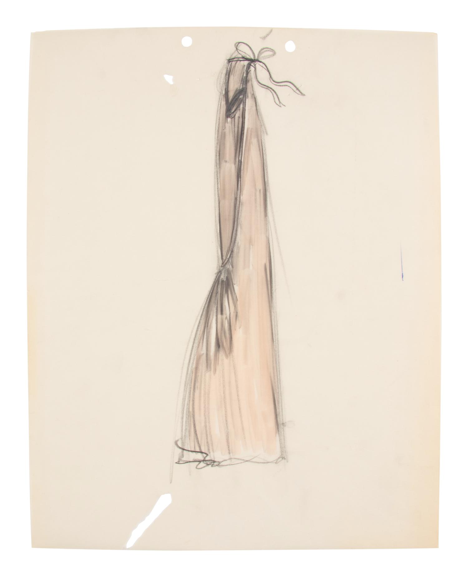 Group of Nine Geoffrey Beene Fashion Sketches , by Jesper Nyeboe