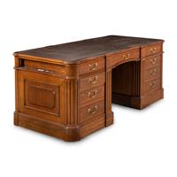 A William IV Style Walnut Desk
