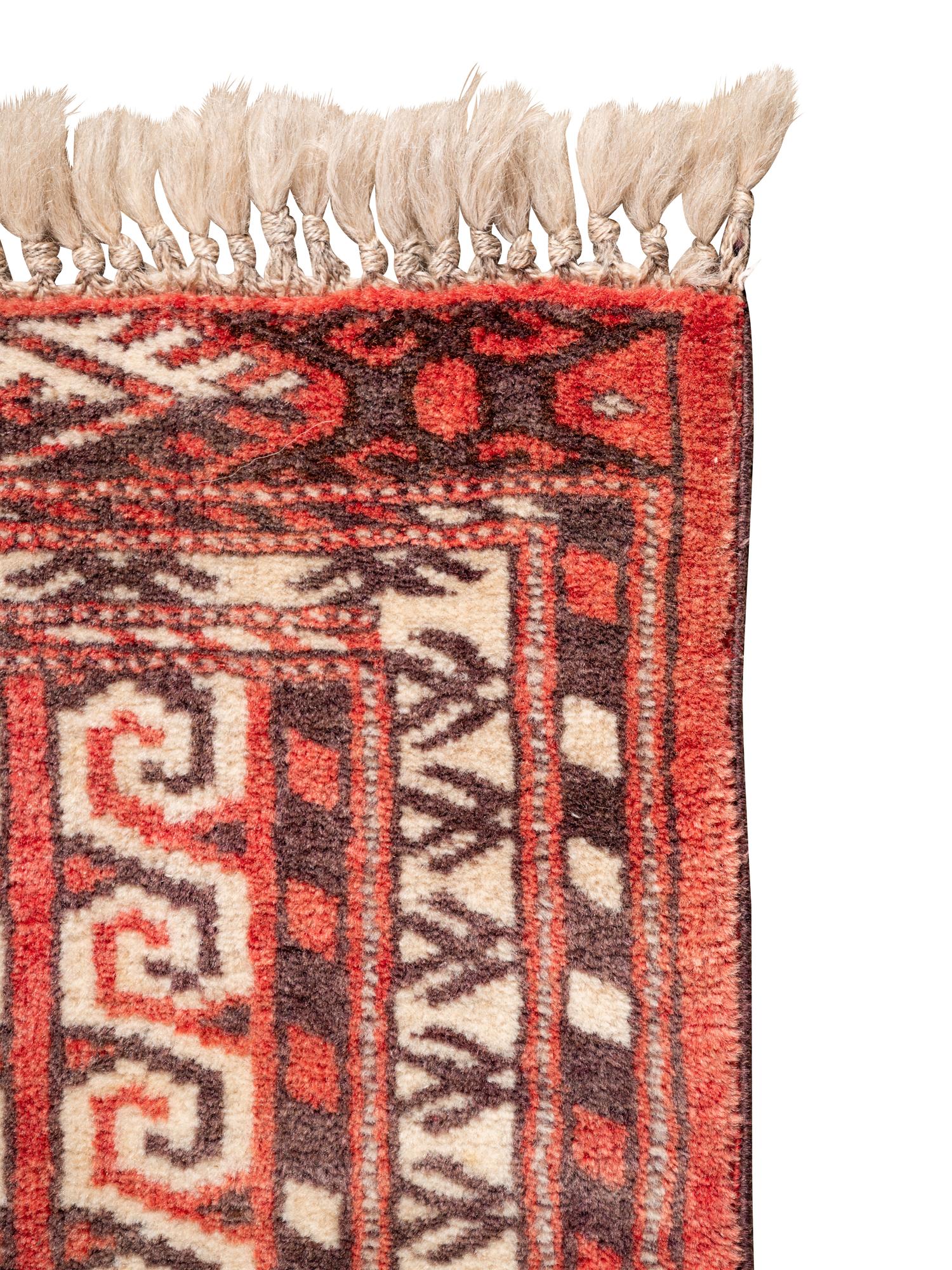 A Turkoman Wool Rug
