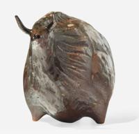 Peter Voulkos (American, 1924-2002) An Early and Important Bull, USA, circa 1951-52
