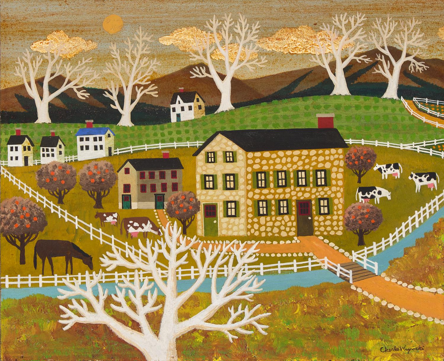 Charles Wysocki (1928-2002), A Farmstead