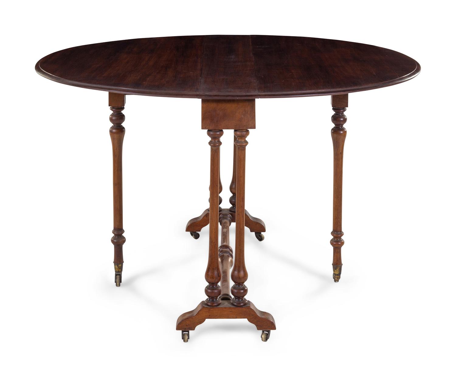 A Regency Mahogany Drop-Leaf Table