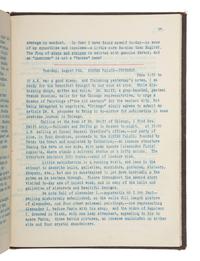 [TRAVEL] -- [BUSINESS]. European travel journal of Stillman R. Bingham (1829-1896), 1894.