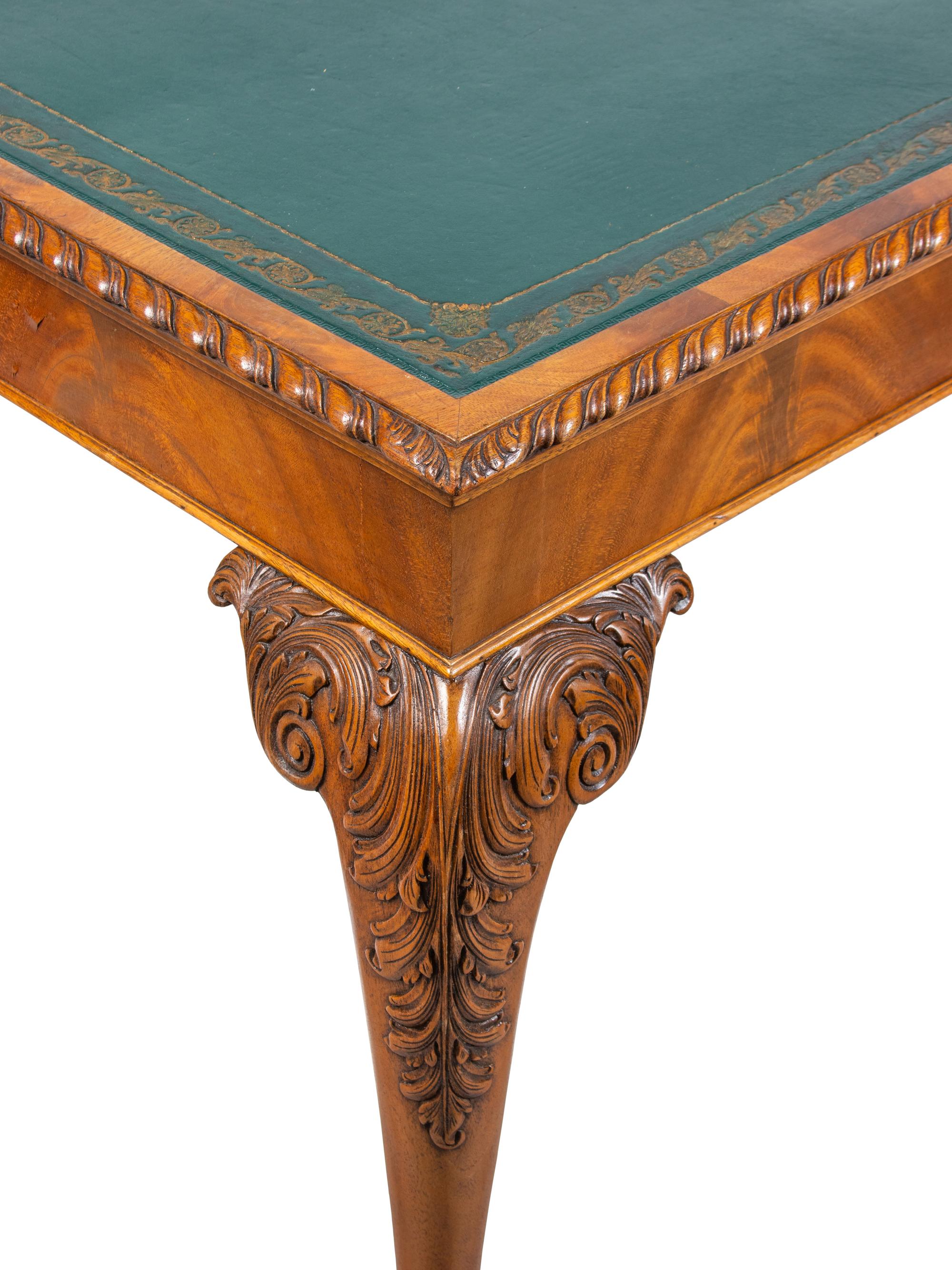 A George II Style Mahogany Writing Table