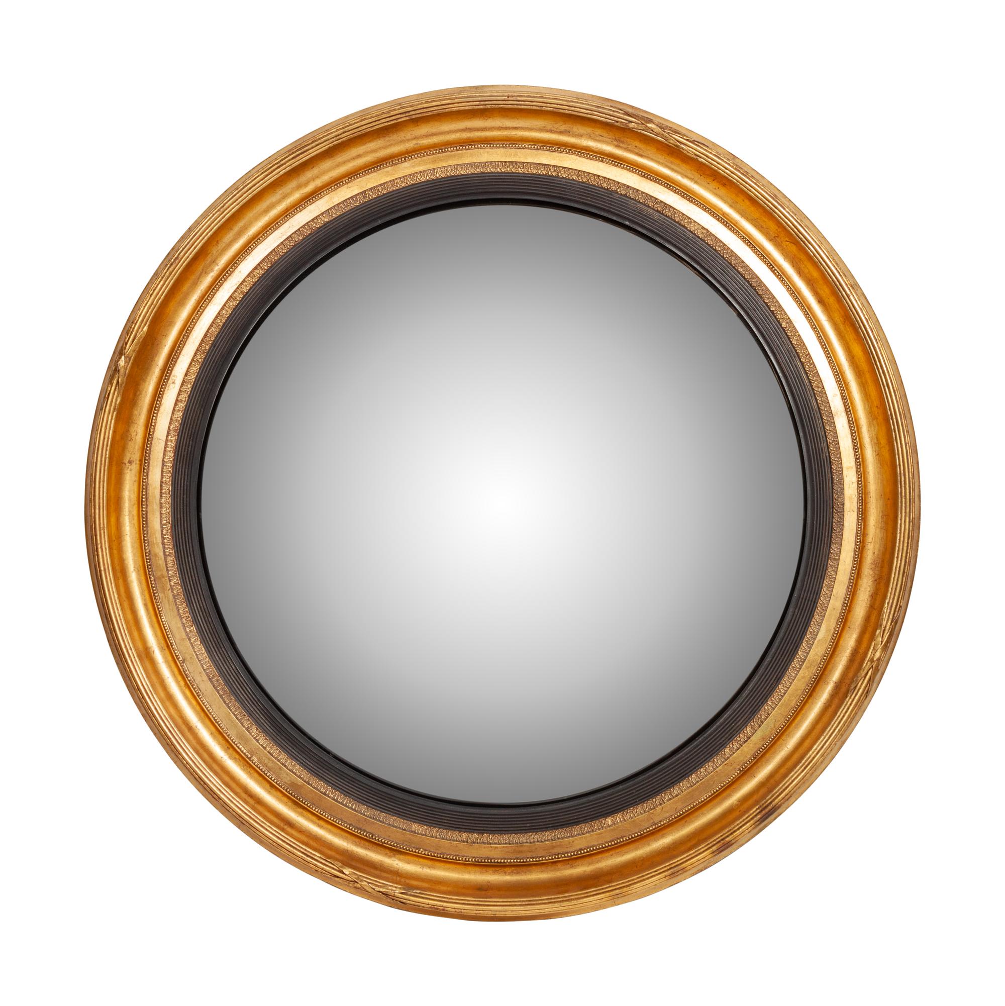 A Regency Style Giltwood Girandole Mirror